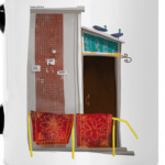 Подъезд с дворняжкой