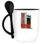 Кружка с ложкой