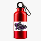 Металлическая бутылка 400 мл UV-DTF