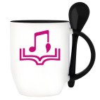 Кружка с ложкой