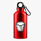 Металлическая бутылка 400 мл UV-DTF