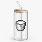 Банка с бамбуковой крышкой