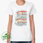 Женская футболка органик