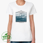 Женская футболка органик