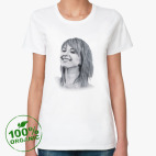 Женская футболка органик