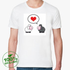 Мужская футболка органик