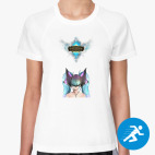 Женская спортивная футболка