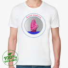 Мужская футболка органик