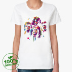 Женская футболка органик