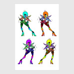 Веселые танцующие пчелки