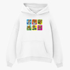 Толстовка худи оверсайз