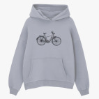 Толстовка худи оверсайз