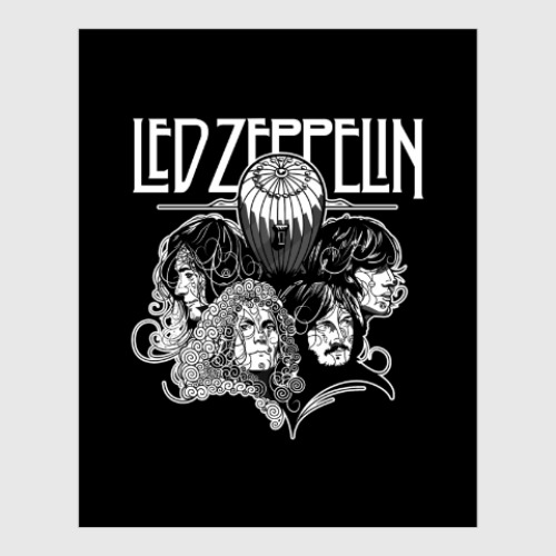 Постер с принтом Led Zeppelin