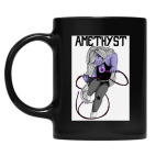 Кружка цветная UV-DTF