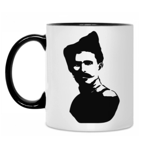 Кружка с принтом Красный командир