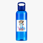 Прозрачная спортивная бутылка