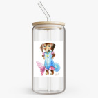 Банка с бамбуковой крышкой