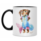 Кружка двухцветная