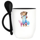 Кружка с ложкой