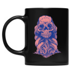 Кружка цветная UV-DTF