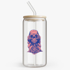 Банка с бамбуковой крышкой