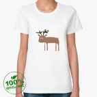 Женская футболка органик