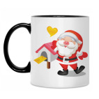 Кружка двухцветная