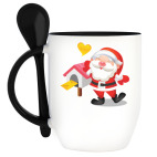 Кружка с ложкой