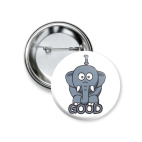 Значок 37 мм Я хороший