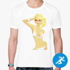 Мужская спортивная футболка