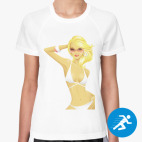 Женская спортивная футболка