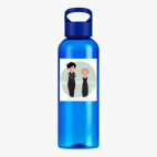 Прозрачная спортивная бутылка