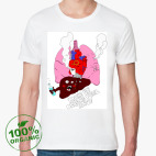 Мужская футболка органик