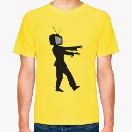 Футболка с принтом Зомби ТВ