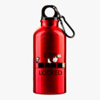 Металлическая бутылка 400 мл UV-DTF