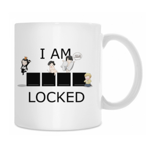 Кружка с принтом I Am Sherlocked