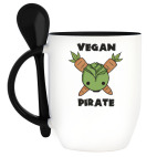 Кружка с ложкой