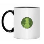 Кружка двухцветная