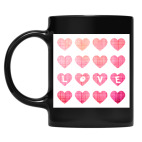 Кружка цветная UV-DTF