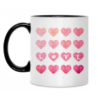 Кружка двухцветная