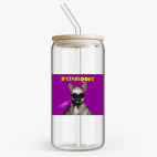 Банка с бамбуковой крышкой