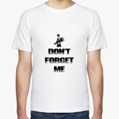 Футболка с принтом Тишина - Доктор Кто