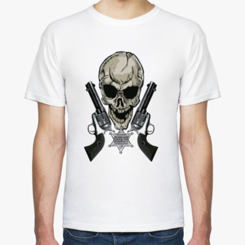 Футболка с принтом шериф