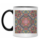 Кружка двухцветная