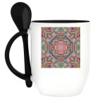 Кружка с ложкой