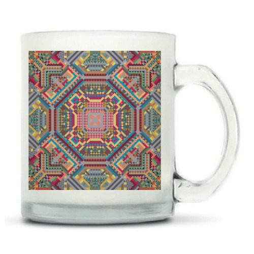 Кружка матовая с принтом Умный и вечный