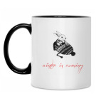 Кружка двухцветная