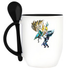 Кружка с ложкой