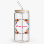 Банка с бамбуковой крышкой