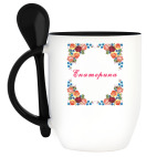 Кружка с ложкой